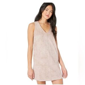 Bishop+Young Beige Suede Dress-Size M